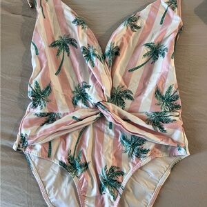 Kenny Flowers deep plunge one piece